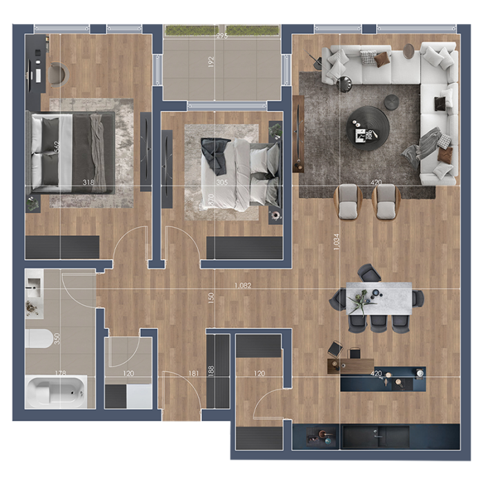 APARTAMENT B2