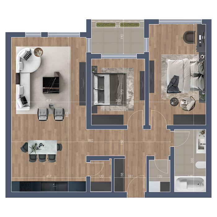 APARTAMENT B3